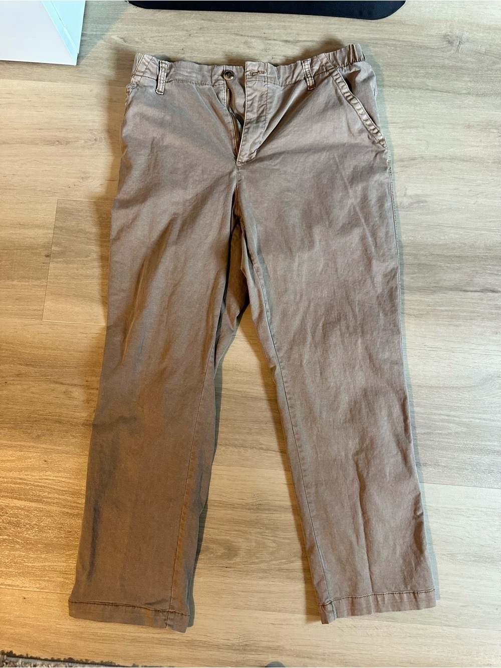 Old Navy Straight Leg Pants - Taupe